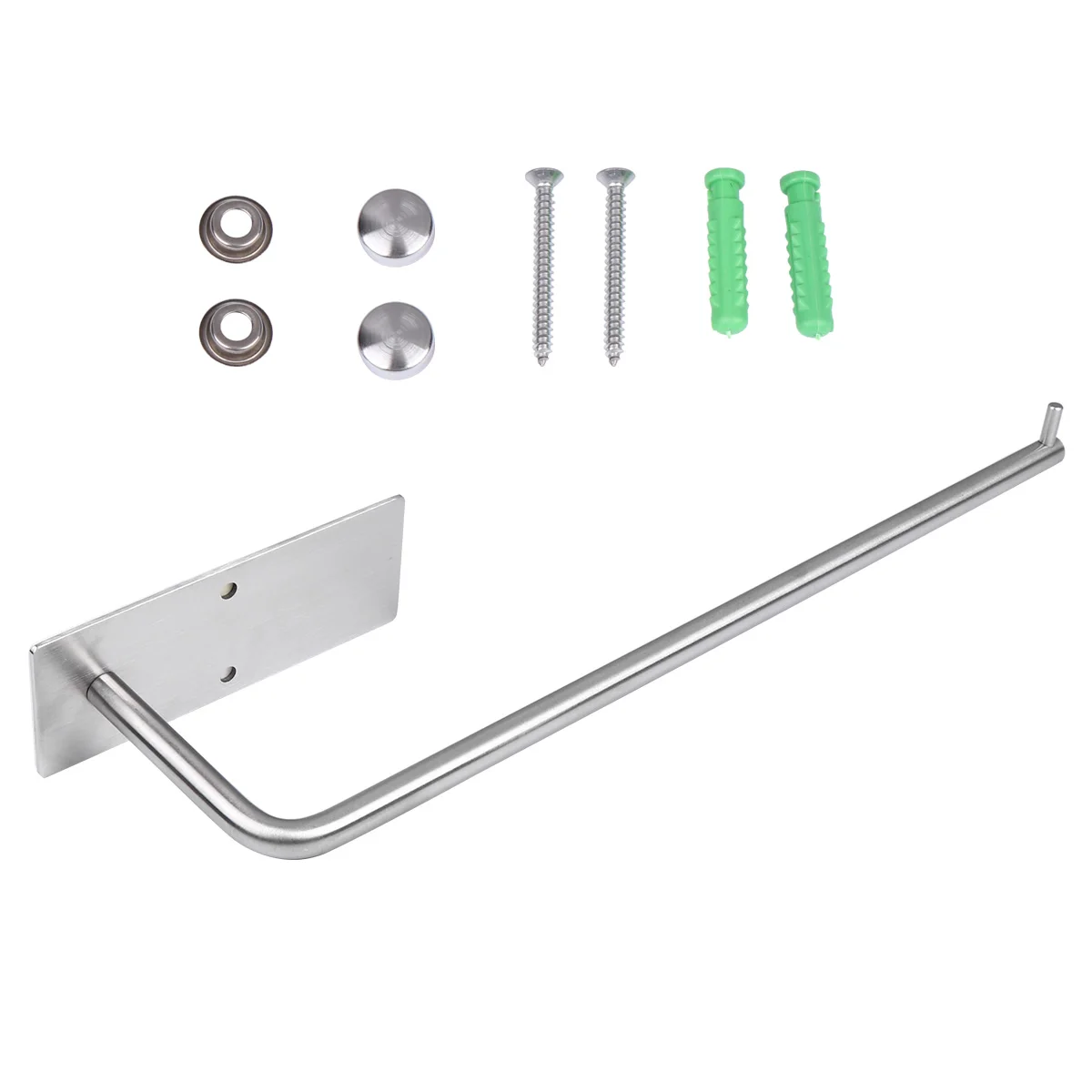 Edelstahl Papier Handtuch Halter Wand Montiert Tissue Rack Küche Rollen Spender Badezimmer Serviette Rack Wasserdicht Rost