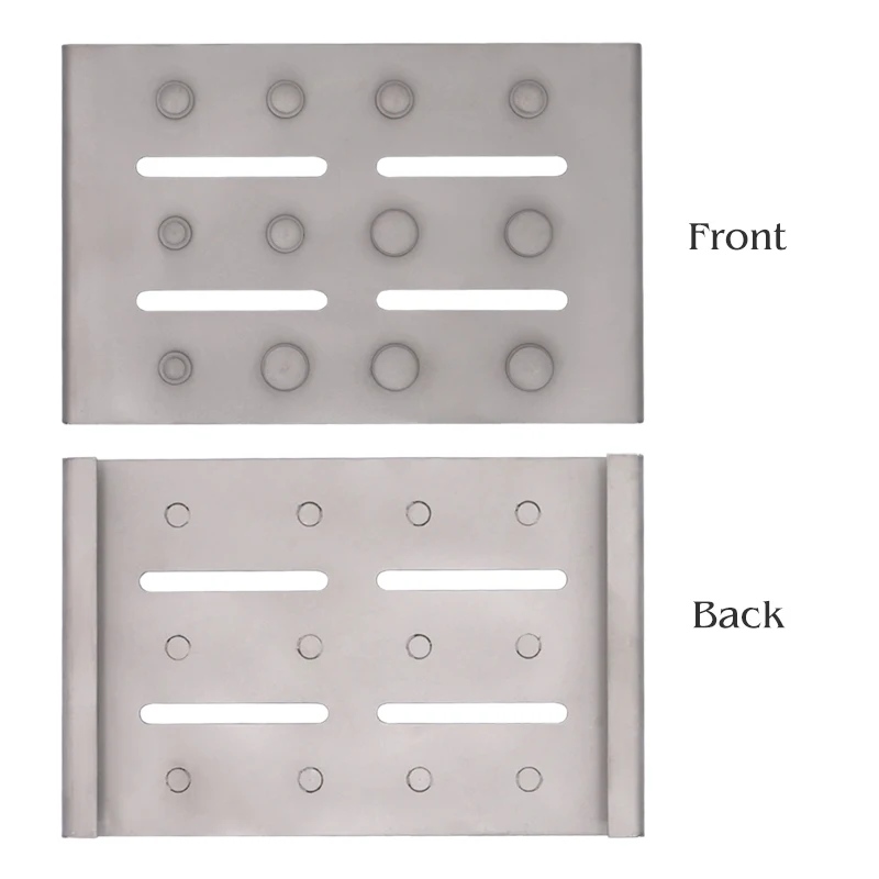 1pc Dental Rubber Dam Clamp Holding Tray Stainless Steel Clamps Placer Endodontic Rubber Barrier Clip Holder Sterilization Tools