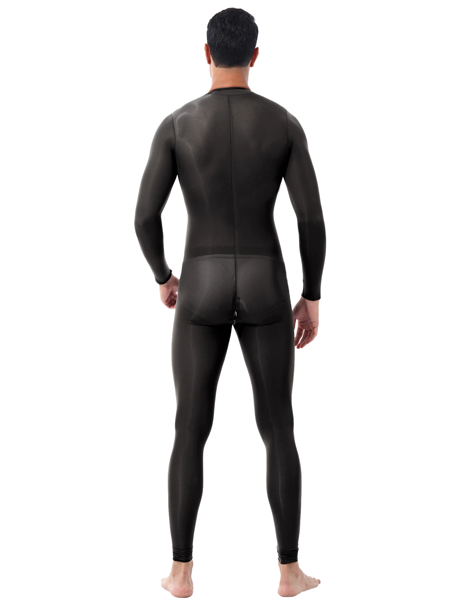 Combinaison Zentai Scintillante et Moulante pour Homme Adulte, Costume de Tambours Imbibés, Vêtement de brevsur Scène Unitard