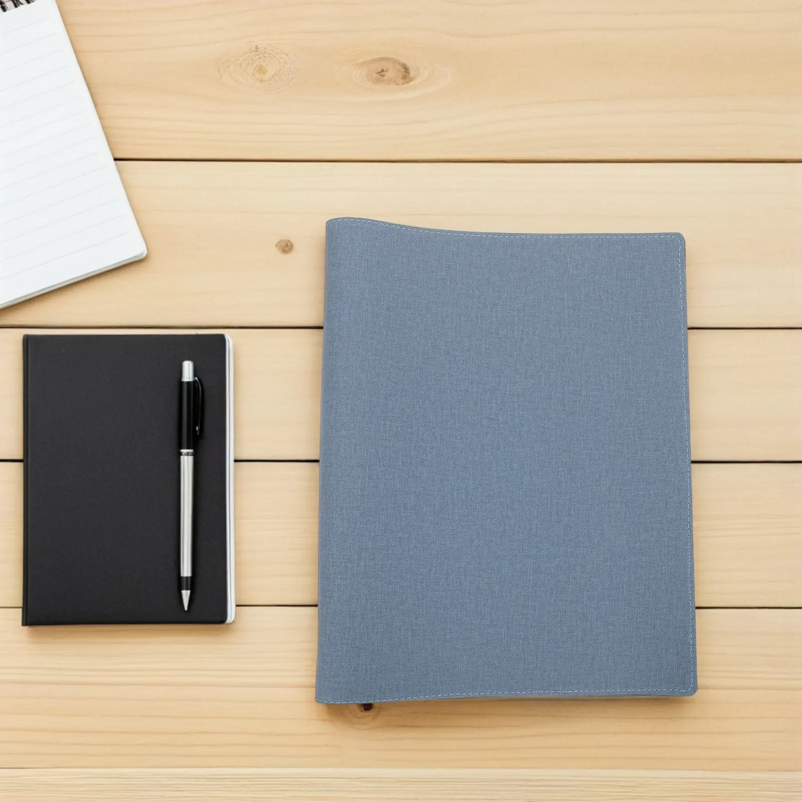 B5 Binder Cover Shell Hole Loose Leaf Notebook Shell Refillable Planner Journal Binder Cover Travel Diary Organizer