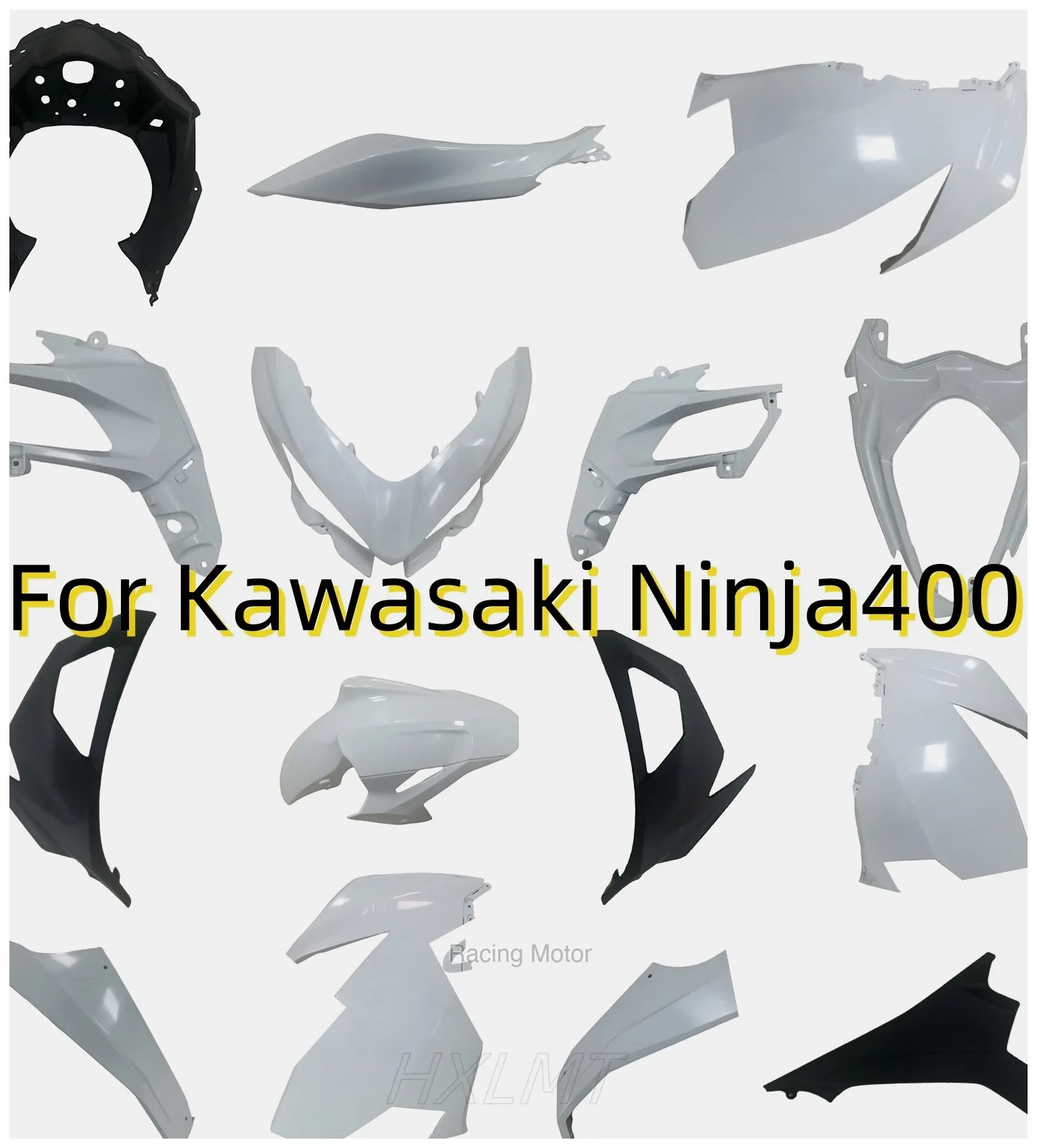 Customized Bodywork Fairing Set - Motorcycle For Kawasaki Ninja 400 Ninja400 2018 - 2019 - 2023 Left Right Tail Fairing Kits Bod