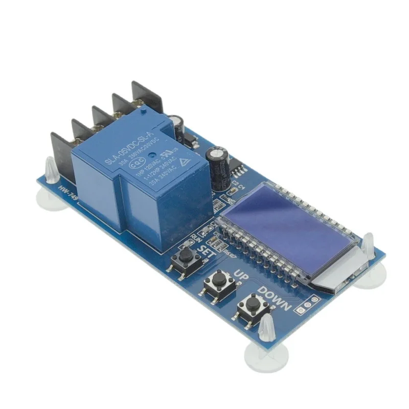 DC 6-60v 30A Lagerung batterie Lade Control Modul Schutz Bord Ladegerät Zeit Schalter LCD Display XY-L30A – Detail 1