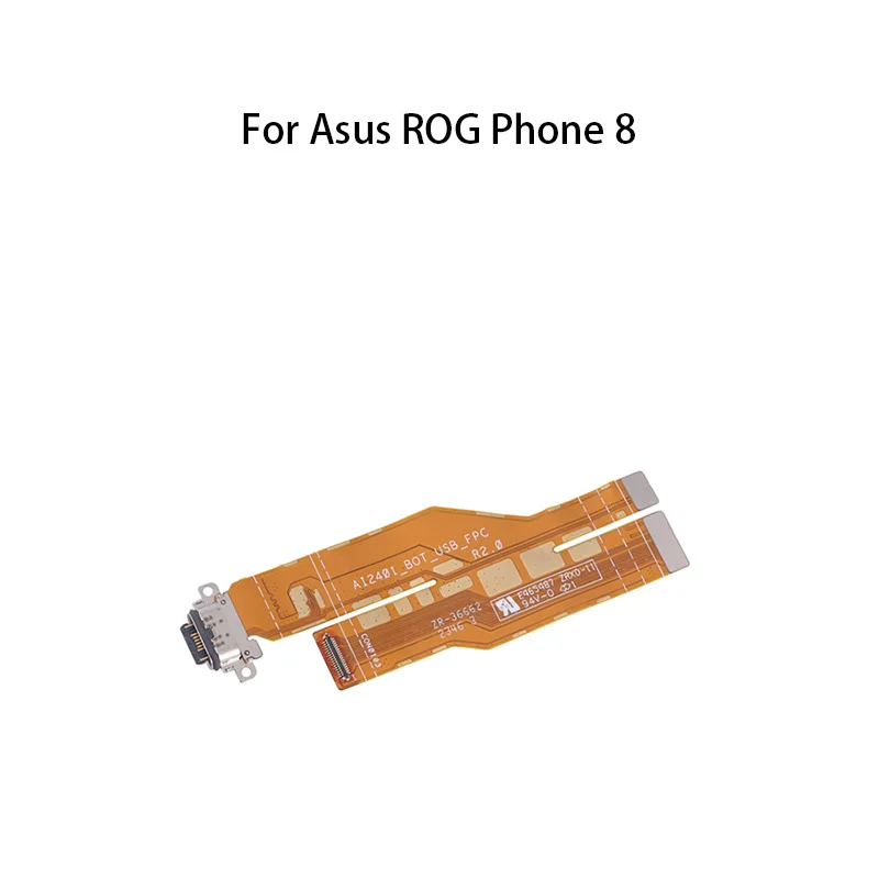 Gefensi USB Charge Port Jack Dock Connector Charging Board Flex Cable For Asus ROG Phone 8
