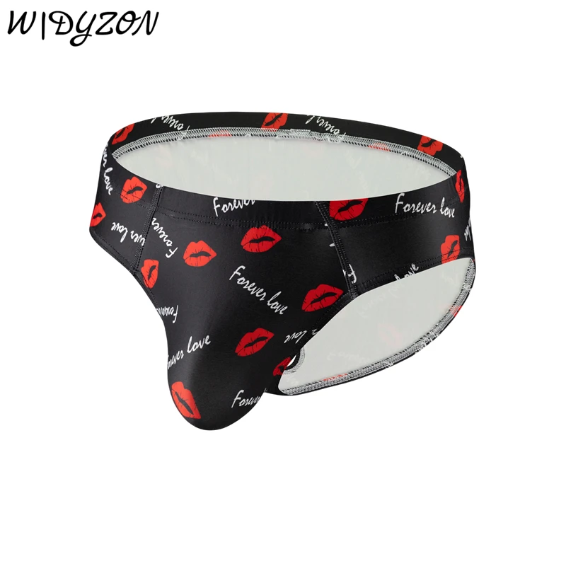 

Men Underwear Sexy Men's Printed Briefs Underpants U Pouch Soft Ropa Interior Hombre Mens Breathable Exotic Lingerie Cuecas