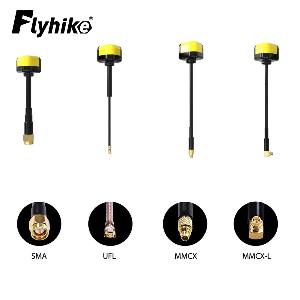 

Антенна скоростная пчела 5,8 ГГц RHCP SMA / UFL / MMCX-90 °/ MMCX-Прямая антенна V2 FPV для гоночного дрона RC FPV