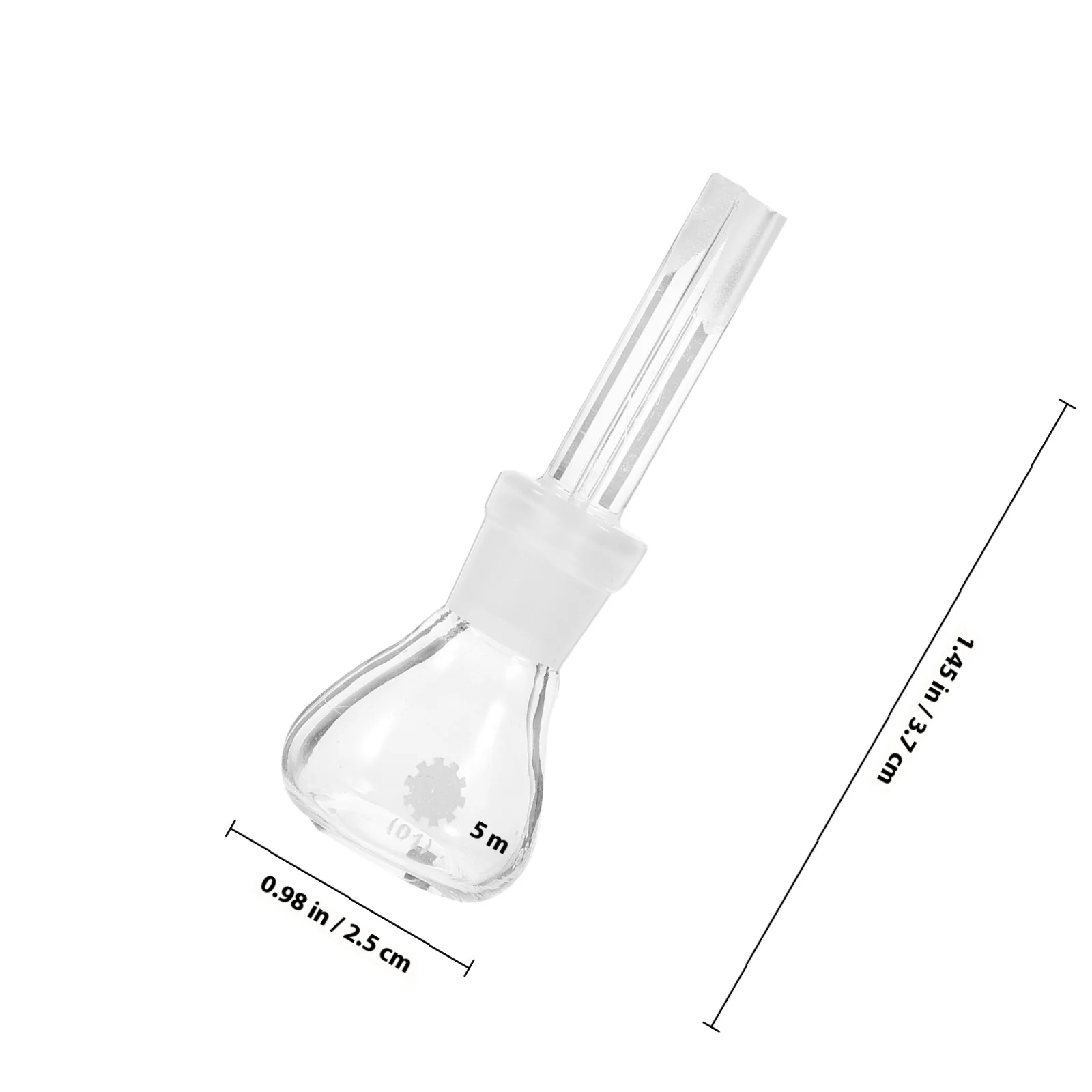 Glass Pycnometer Gravity Bottle 5Ml Corrosion Resistant High Temperature Resistant Lab Glassware Density Measurement Liquid