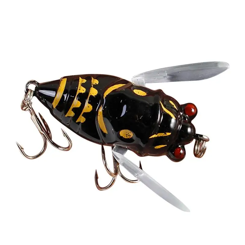 

Fly Fishing Lures Simulation Fishing Cicada Bait Fishing Hard Lures Wear-Resistant Artificial Fishing Bait Fishing Topwater Lure