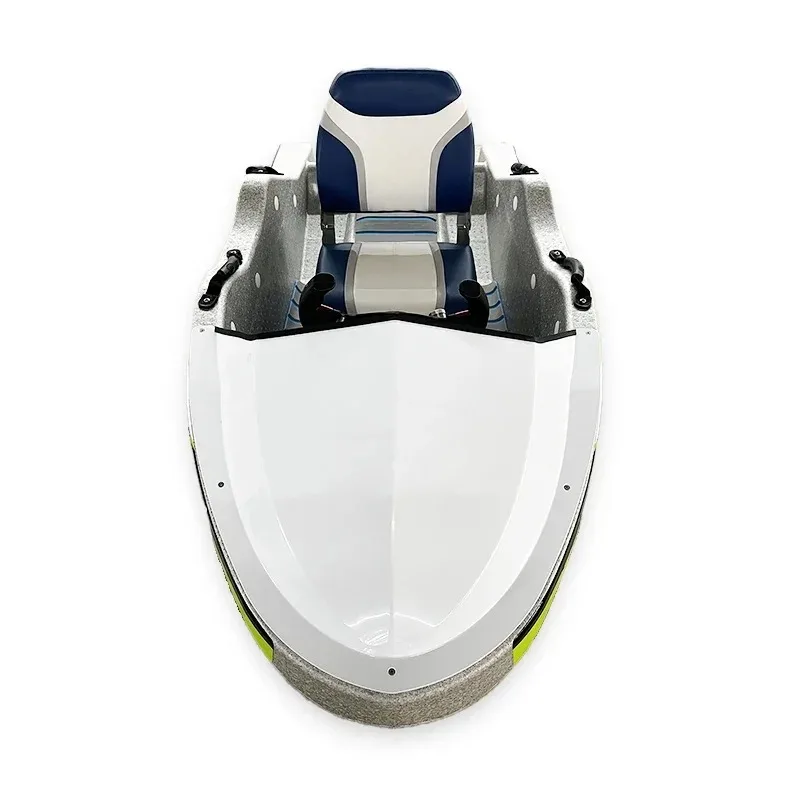 Sport acquatici oceanici economici di alta qualità Epp 52kw / h 15kw 72v Piccola barca a reazione per adulti Go Kart elettrica Mini Rush Wave Boat