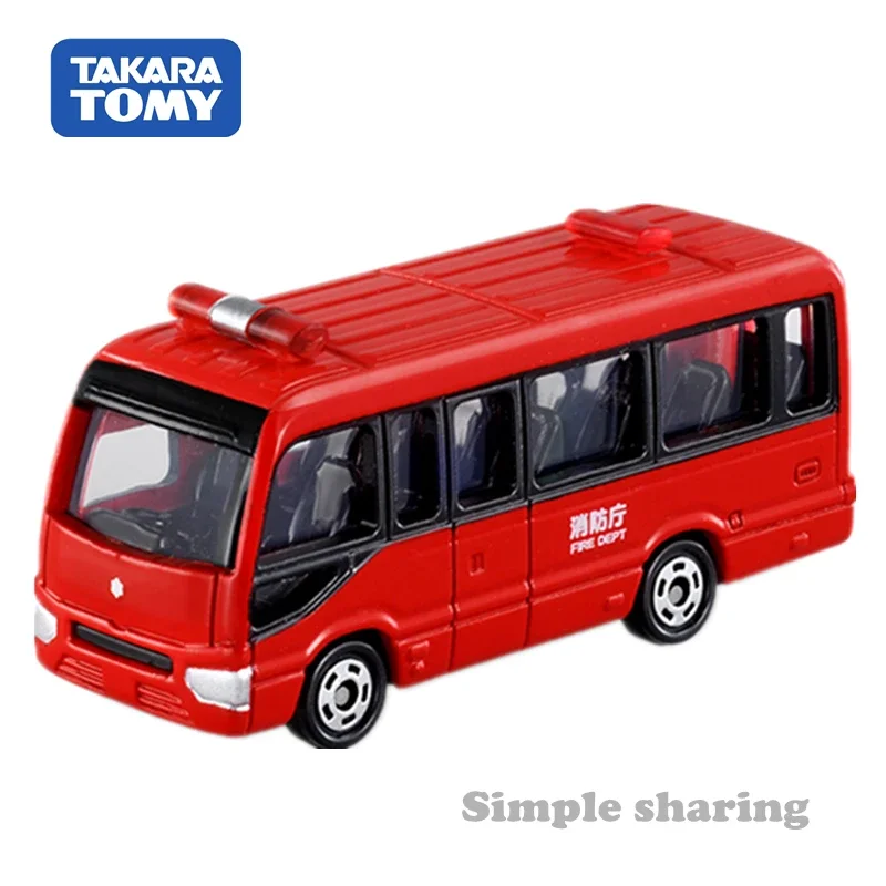 Takara Tomy Tomica Firetruck Set Car Alloy Toys Motor Vehicle Diecast Metal Model Simulation Toy Boy Toy Series