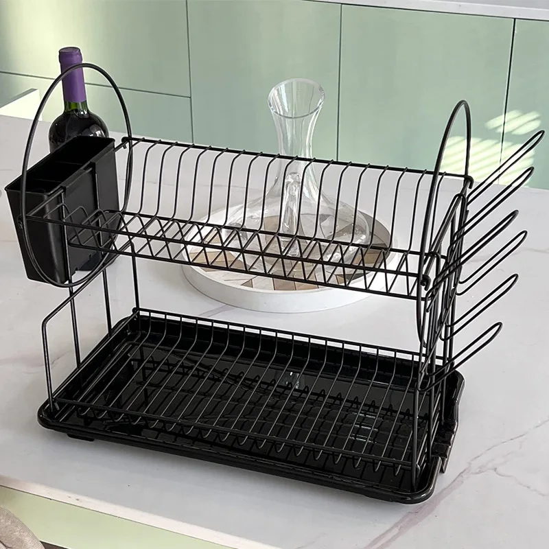 kitchen-large-dish-drying-rack-counter-with-drainboard-round-dishes-storage-oraganizer-utensil-holder-drainer-for-knifes-cup