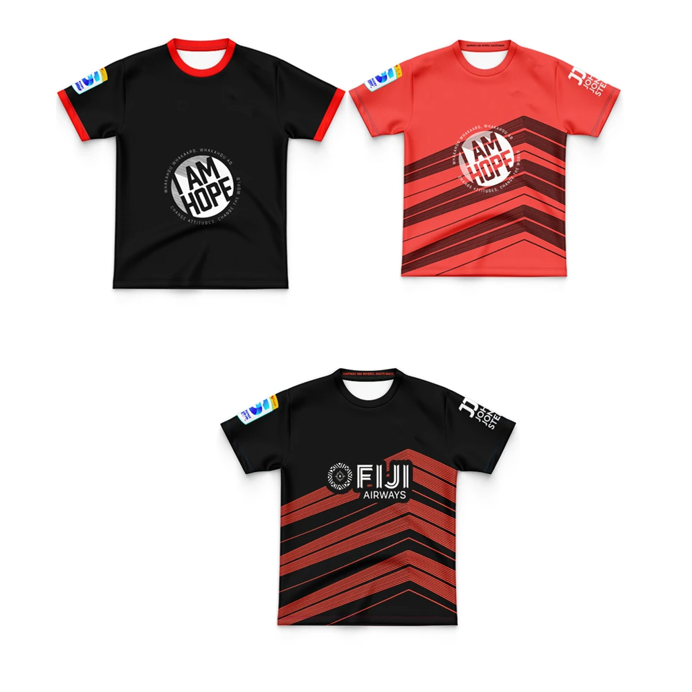 

kids 2025 New Zealand Crusaders rugby jersey Crusaders children rugby shirt t-shirt Children's set