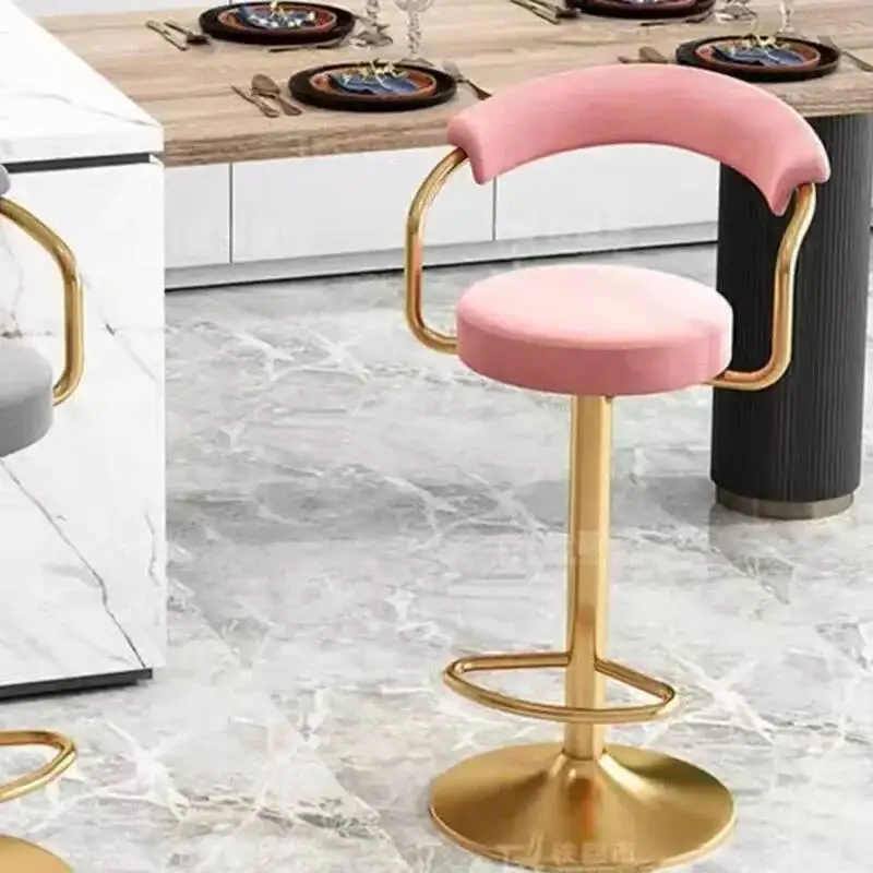 

Chairs Designer Chaise Chair High Lightweight Luxury Design Comfortable Make Up Bar Banks Tabouret Outdoor Breakfast Home Height