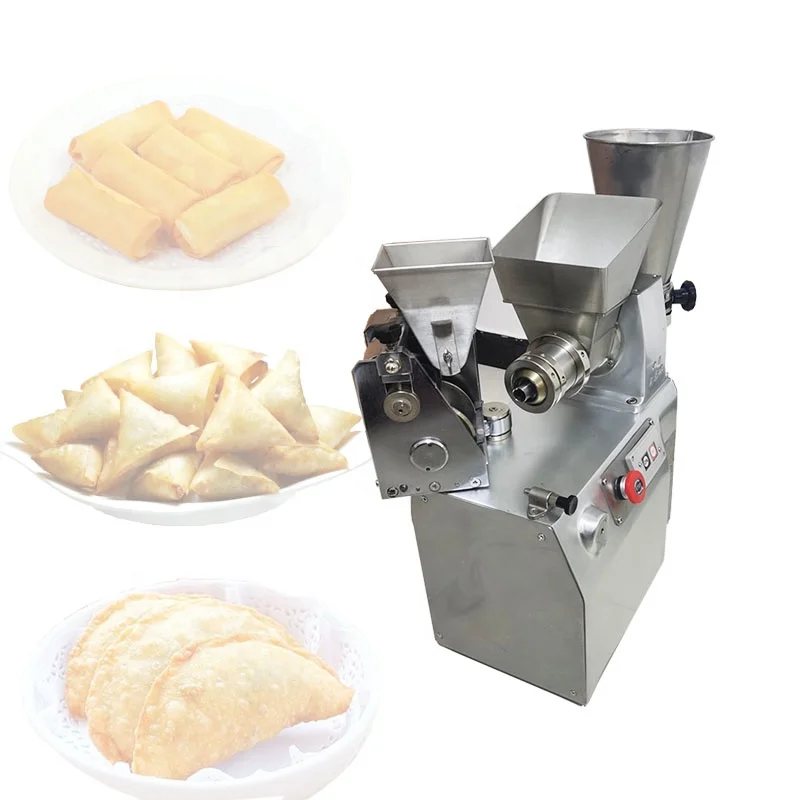 About JGT-60 New Type Automatic Business Small Samosa Maker Dumpling Making Machine&