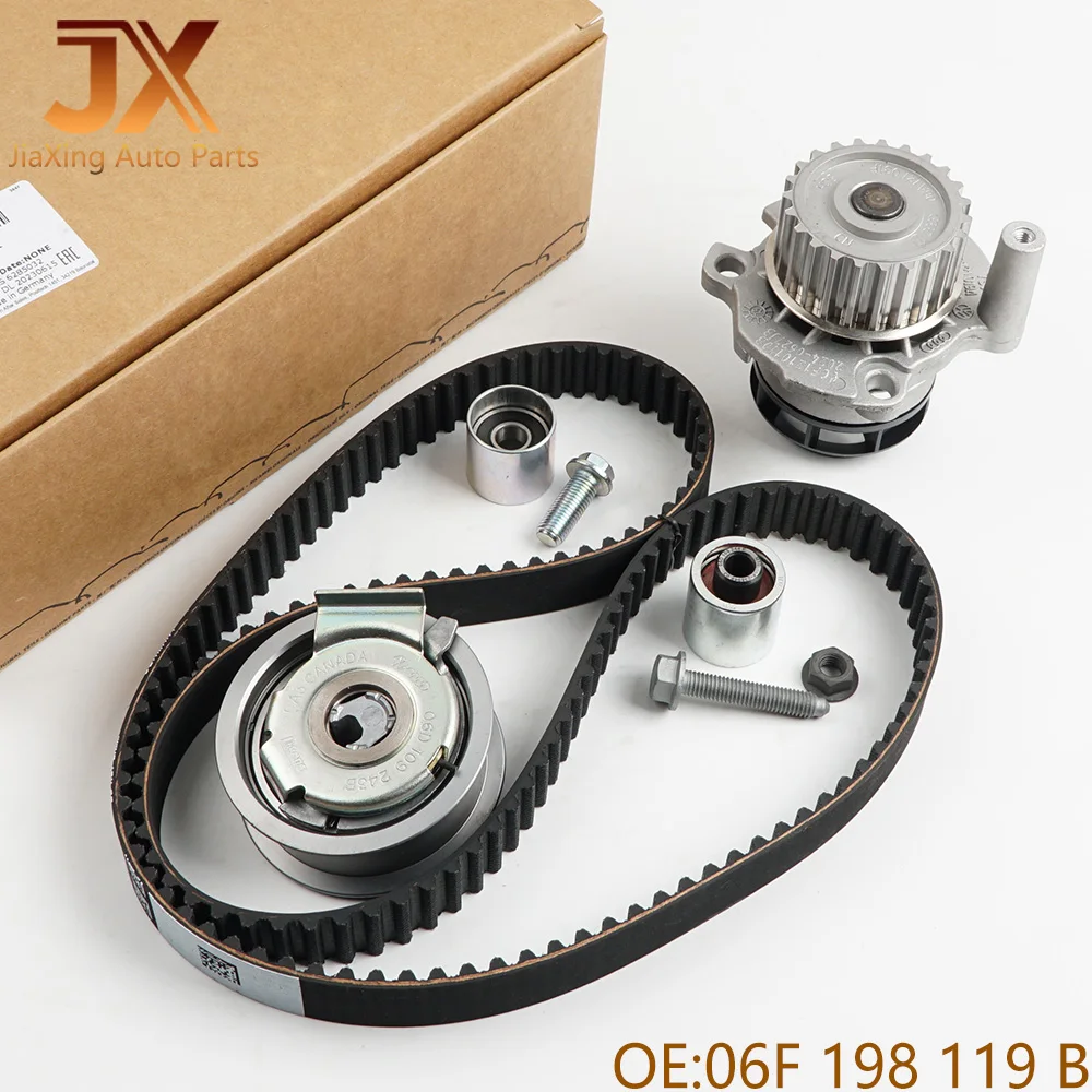 06F198119A B Timing Belt Kit Water Pump Chain Tensioner For TT A6 Eos Jetta Leon 06F121011 06D109119B 06D109243B 06D109244E