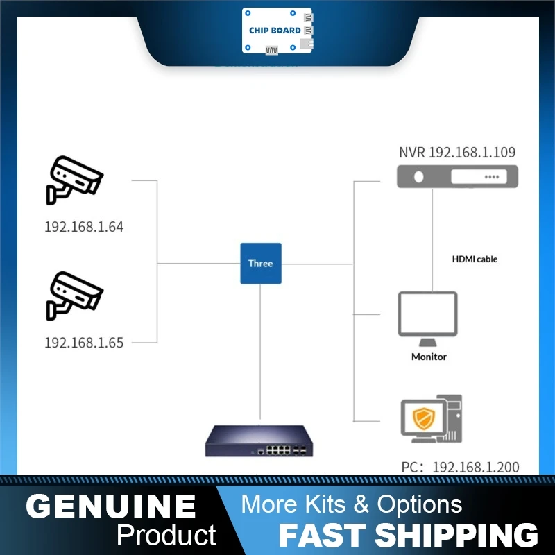 

Tuwei T2500–T2501 Video AI Compression PoE Switch Gateway, 16-Channel All-in-One