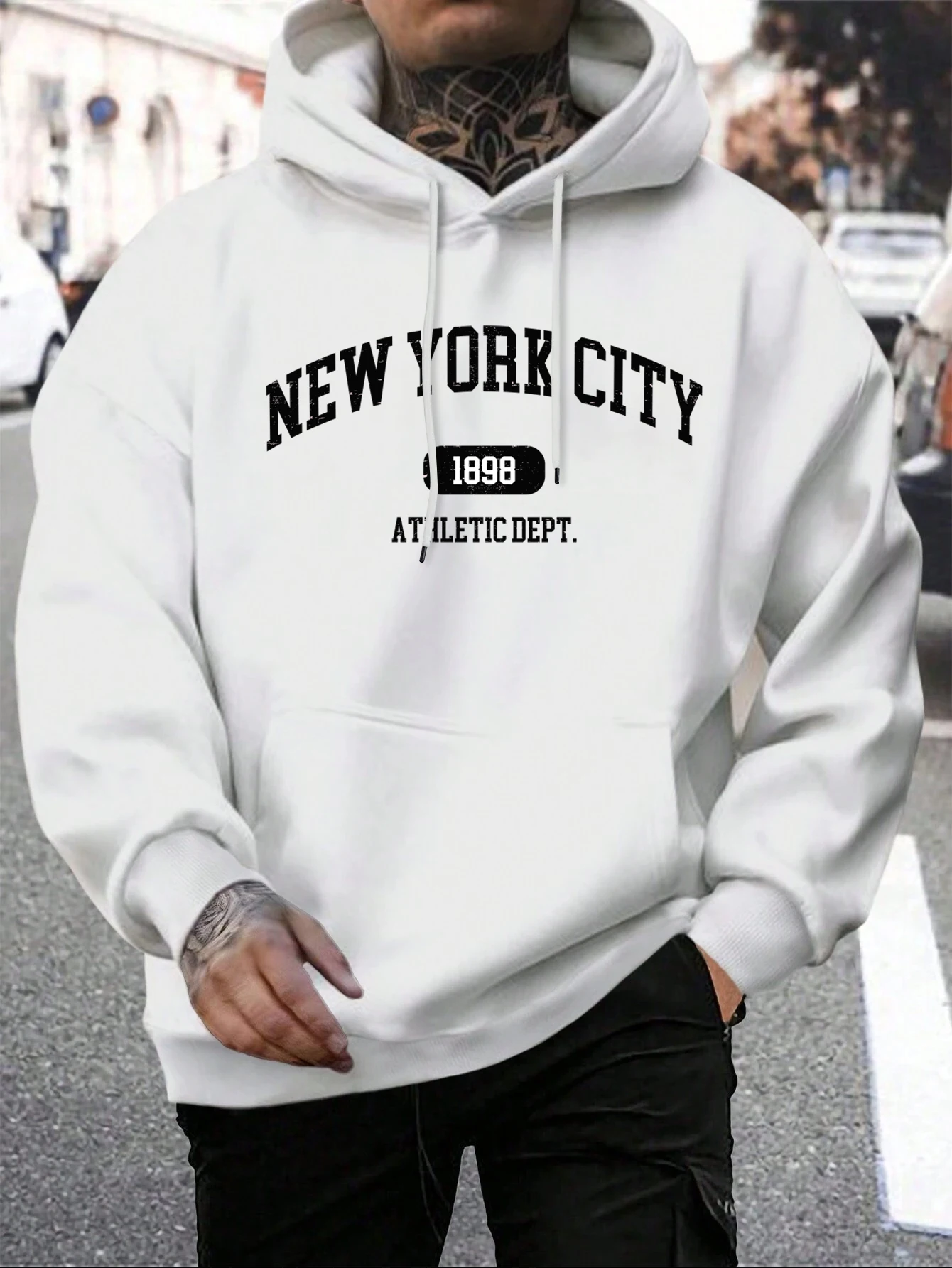 Felpa con cappuccio da uomo Ne - Winter Clothing New York recensione e prezzo