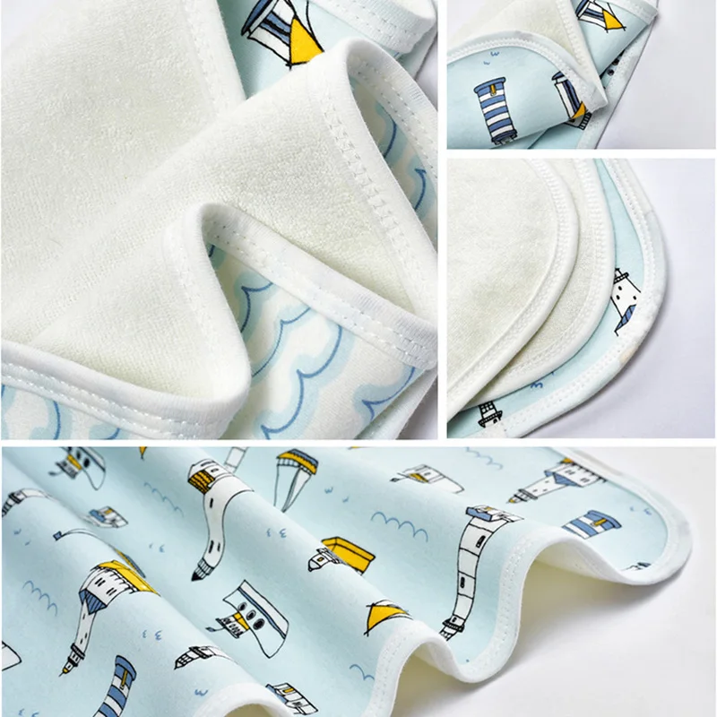 Small Size 30x45cm Newborn Boy Girl Breathable Portable Baby Diaper Changing Mat High Quality Reusable Diaper Changing Pad