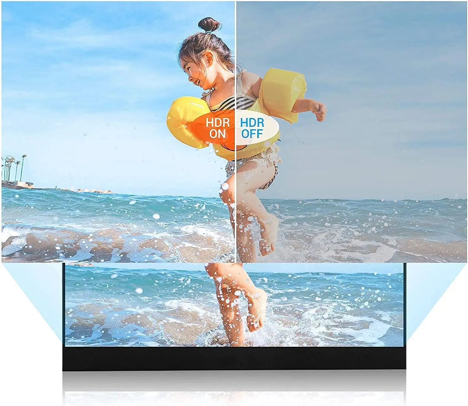 Monitor portátil lcd montável na parede HD 1080P ou 17,3 polegadas com porta HD MI tipo C para expandir tela de laptop de PC móvel