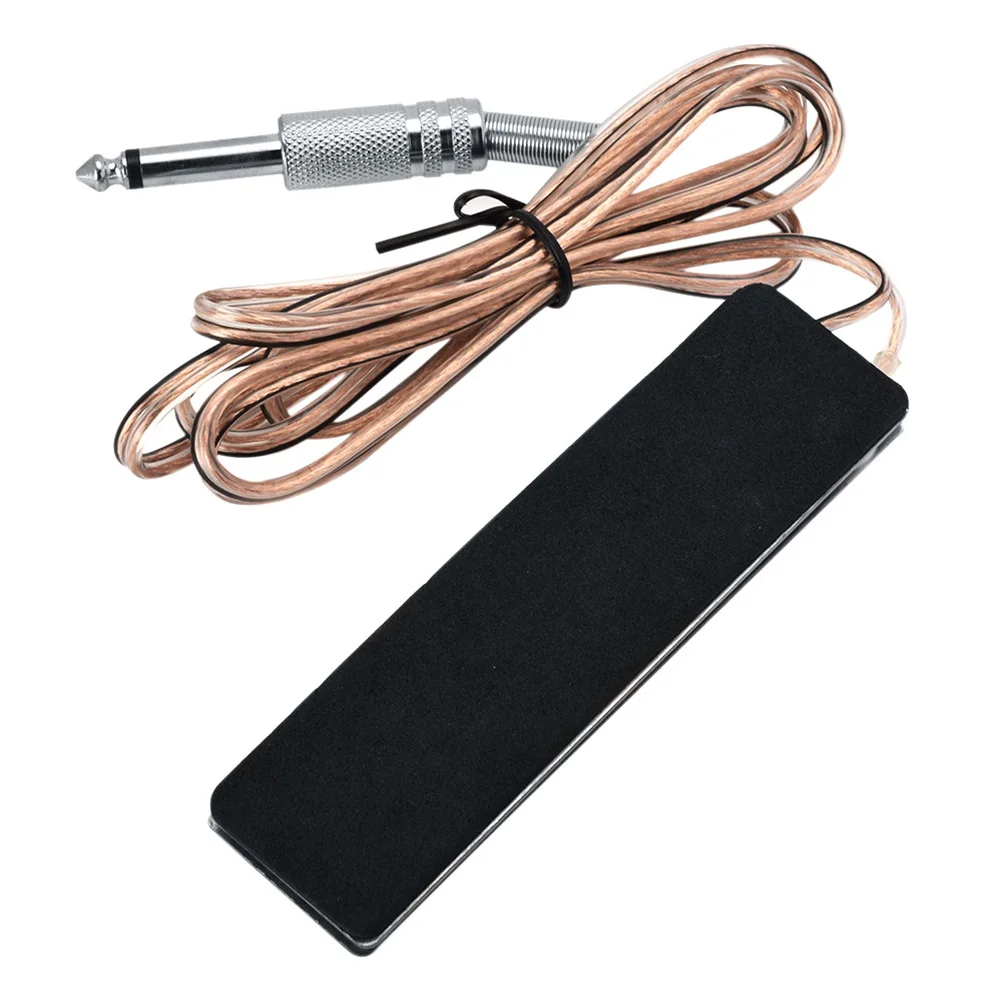 

Power Supply Foot Pedal Stainless Steel Portable Small Size Anti-Skid Digital Dual Machine Power Supply Footswitch for Tattoo