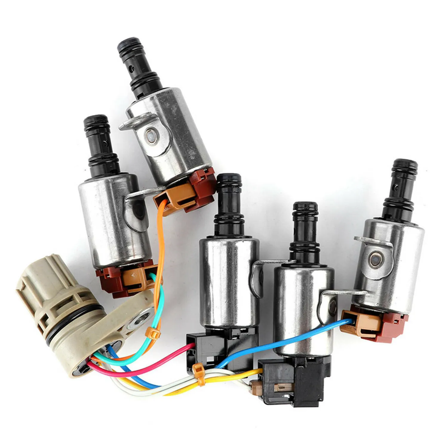 

5pcs 28500-PRP-004 28360-PRP-003 Transmission Shift Solenoid wth Harness For Honda Accord Crosstour CR-V RSX 6 months warranty
