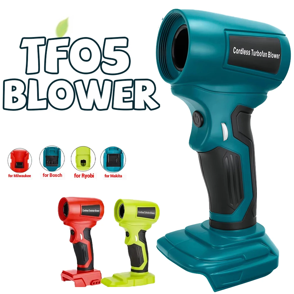 

Для Makita/Bosch/Dewalt/Milwaukee/Ryobi18-20V литий-ионный аккумулятор, регулируемая, бесплатная насадка, портативный струйный турбовентилятор