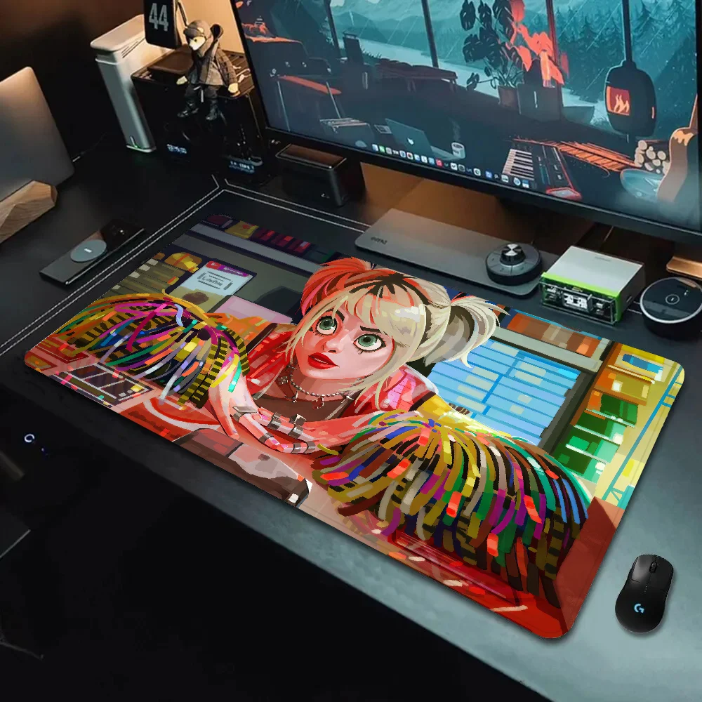 

Anime H-harley Q-quinn Mousepad Mousepad New Arrivals Large Gaming Mousepad L XL XXL Gamer Mouse Pad Size For Keyboards Mat