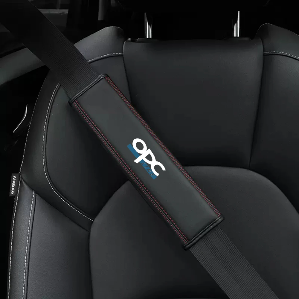 

1Pcs Car Seat Belt Cover Comfortable Driving Shoulder Seat Belt Padding Pad for Opel opc LINE OPCLINE