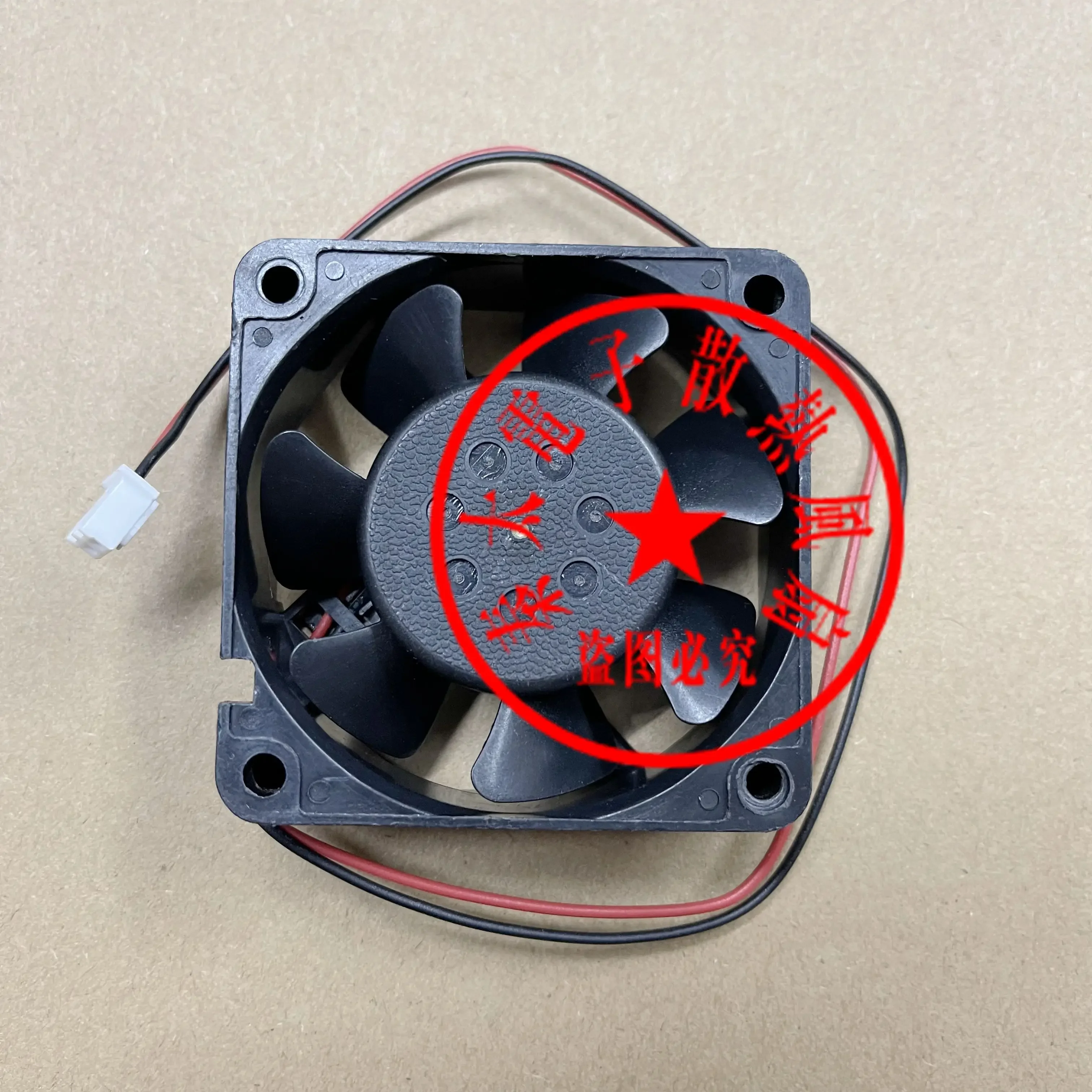 NMB 2408NL-05W-B57 DC 24V 0.09A 60x60x20mm 2-Wire Server Cooling Fan