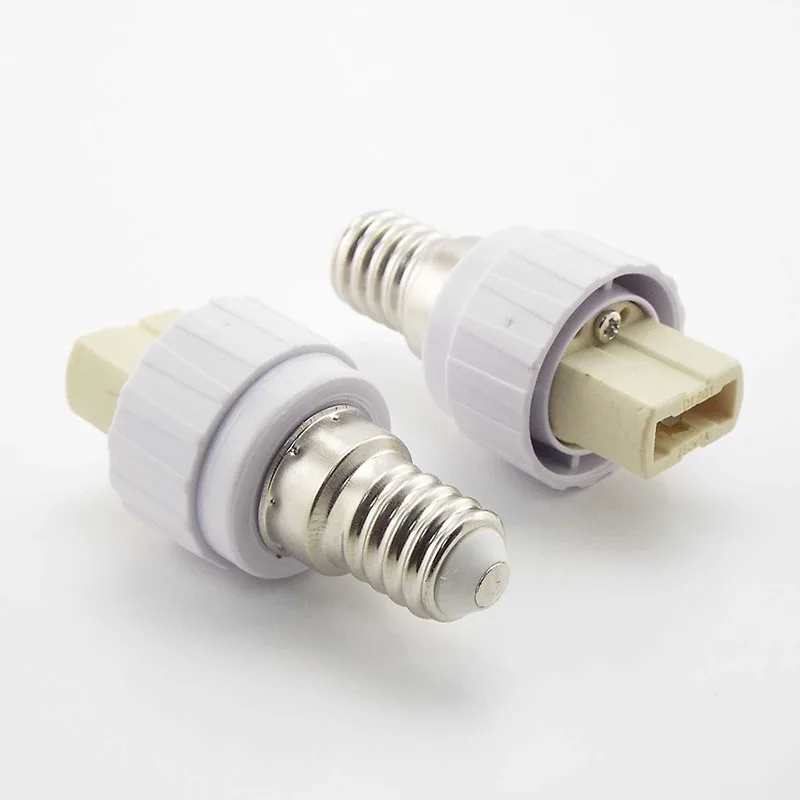 2pcs/5pcs AC 220v 110v E14 to G9 Lamp Holder Converter power Socket Bulb Base Adapter led Conversion