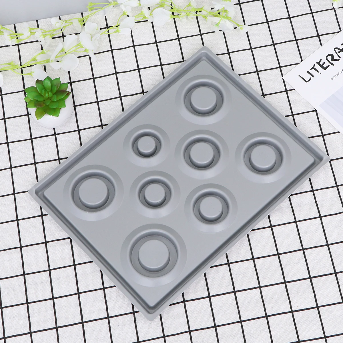 

Creative For Jewelry Making Bracelet Diy Sturdy Tray Organizes Beads Necklace Tray Bead Design Boards Beading Board Necklace Diy