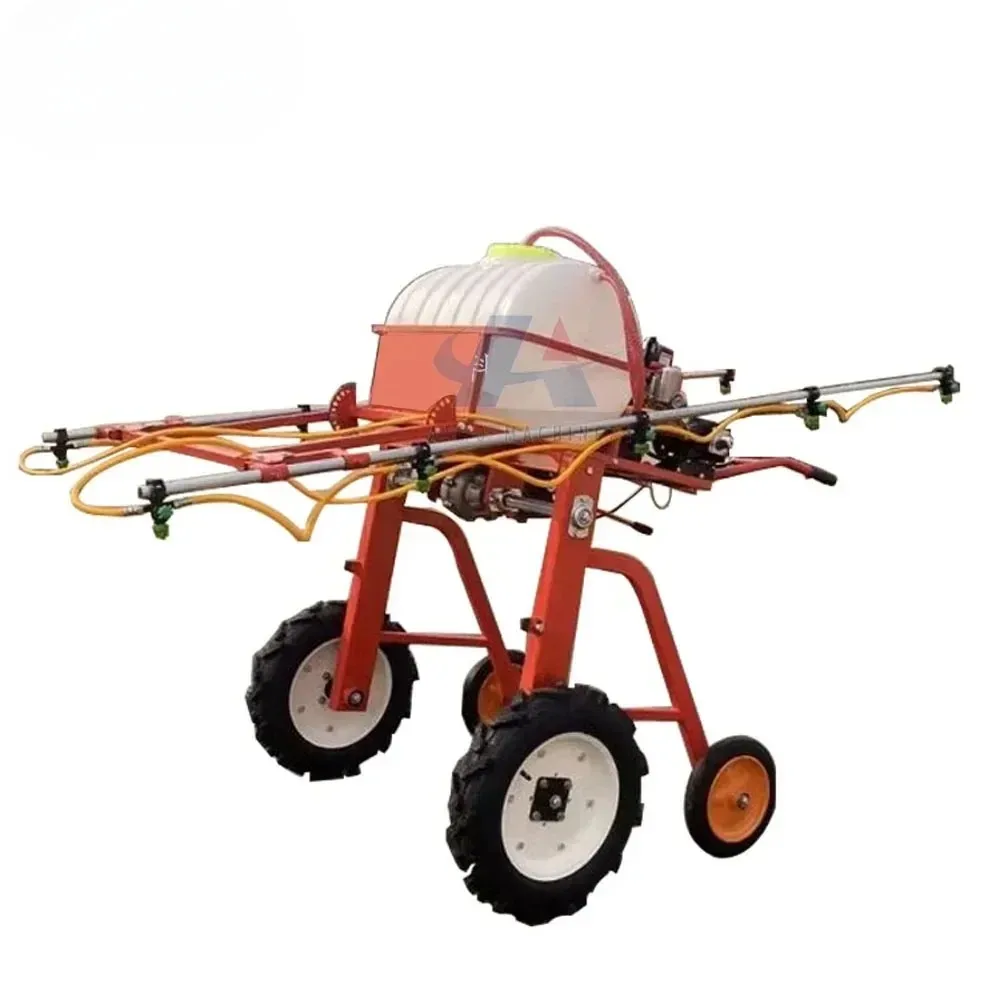 

gaoline engine power spraying machines for agriclture purpose hand-push self-propelled sprayers
