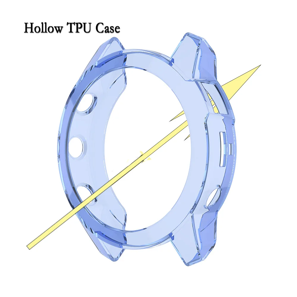 Hollow Protective Case For Garmin Epix Gen 2 Durable TPU Cover Support Charging Watch Shell Protection  Accessories