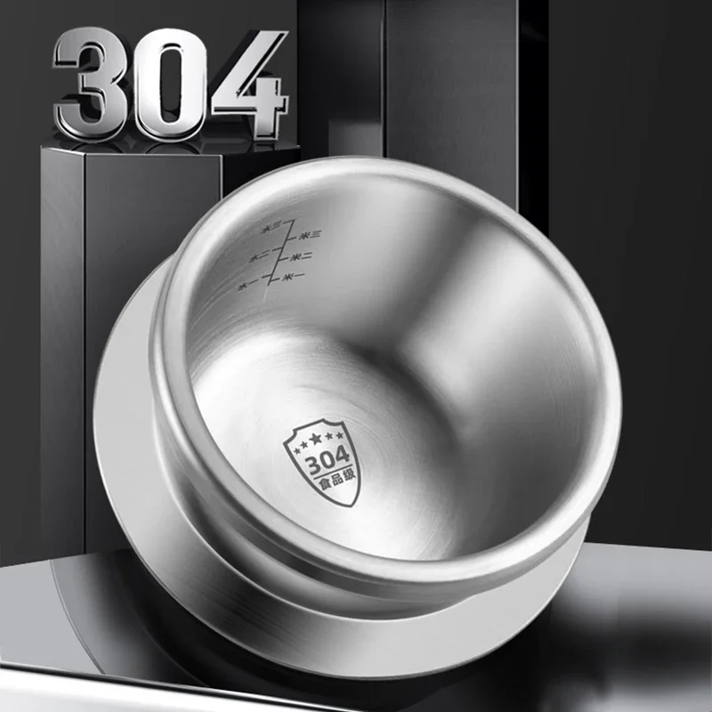 1.2L/1.6L طباخ التعريفي الغاز العالمي صغير الفولاذ المقاوم للصدأ قدر الضغط وعاء حساء الأرز متعددة الوظائف المنزلية الحساء عموم