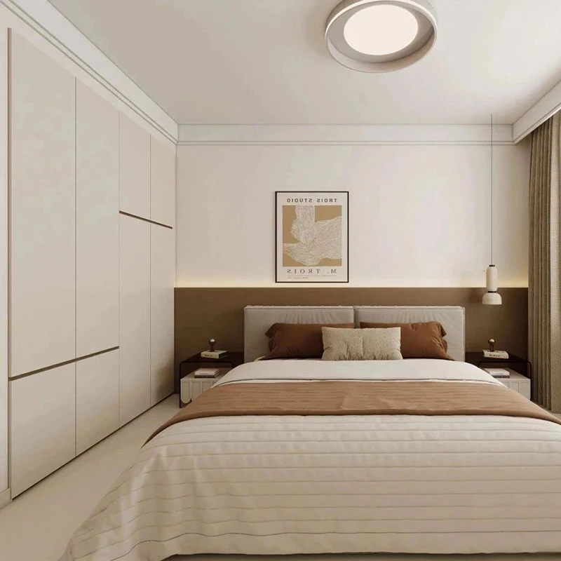 モダン家具　別荘向けカスタマイズ　高級ダイニングテーブルとテレビキャビネット（ホテル用）