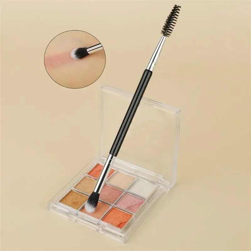 28TA Multi Purpose Double Sided Eye and Contouring Brush Portable Makeup Tool