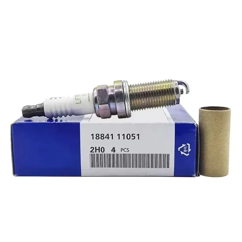 4 قطعة 18841-11051 LFR5A11 جديد شرارة المقابس لشركة هيونداي كيا سورينتو 11-12 2.4/3.5L نيسان X-Trail T30 ألميرا 1884111051 LFR5A-11