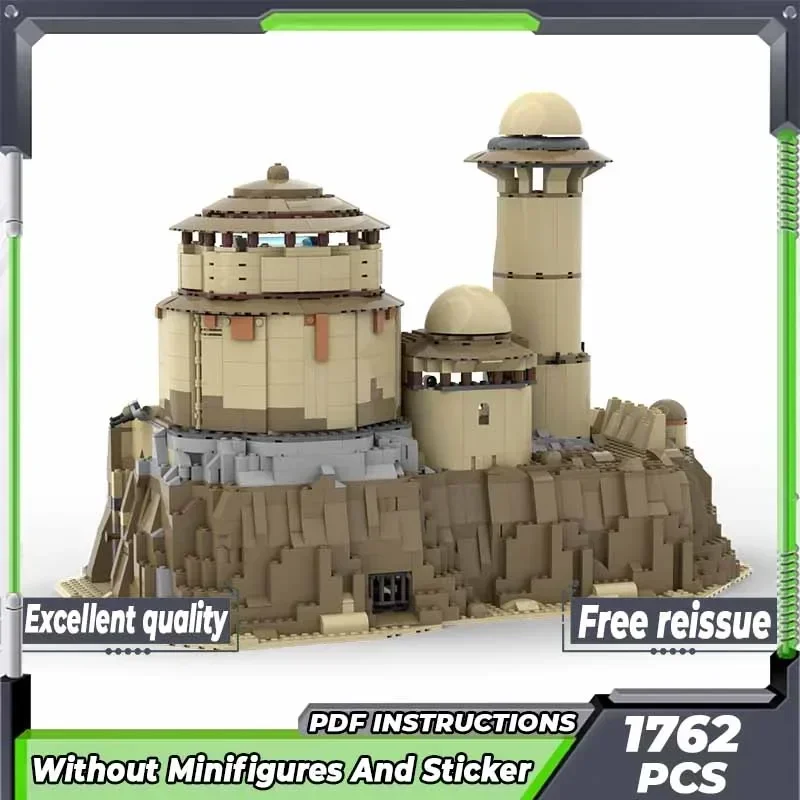 

Популярная звездная модель фильма Moc, строительные кирпичи, технология дворца Дамийо, модульные блоки, подарок, рождественские игрушки, наборы «сделай сам», сборка