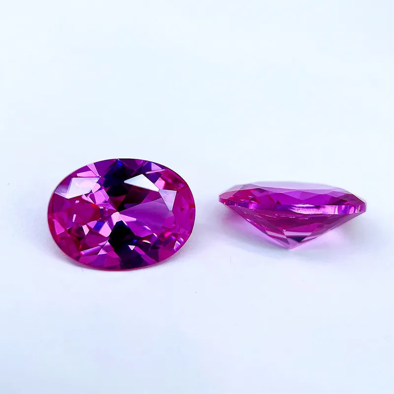 Natural Pink Ruby Unheated Oval Cut 13×18mm15.0Ct Gem For Collection and Jewelry Making VVS Loose Stone