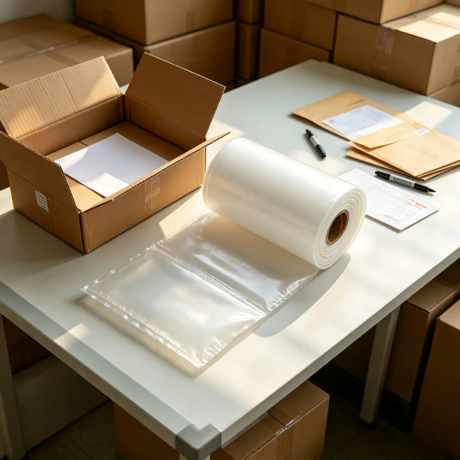 Pillow Air Bubble Bag Inflatable Cushion Packaging Wrap Flexible Shock Absorbing Protective Bag Multipurpose Buffer Material For Logistics Express Packing Use