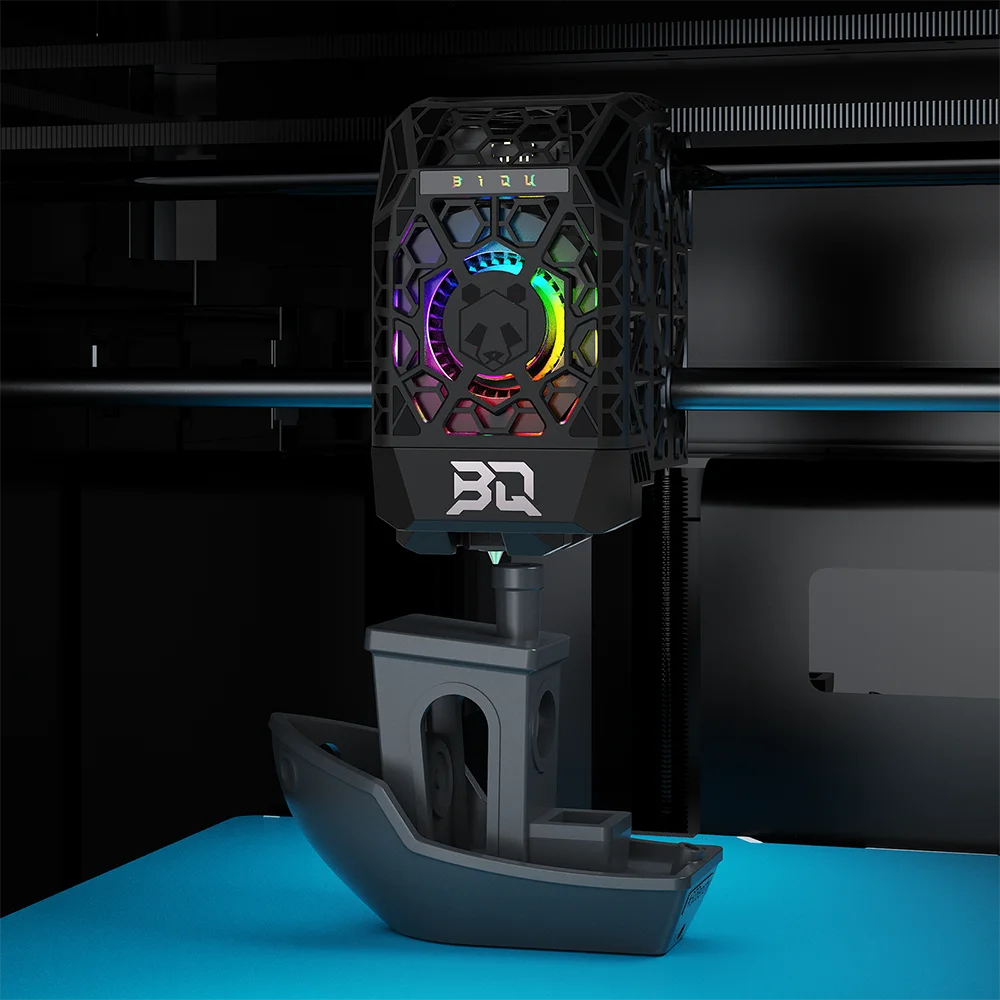 

BIQU PANDA JETPACK 360° ° Беспроводной цветовой индикатор состояния охлаждения для 3D-принтеров Bambu Lab P1P, P1S, X1C и X1E BlQU Panda Revo