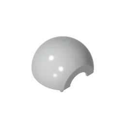 Bausteine Gobricks GDS-90227 Kuppel-Halbkugel 2 x 2, mit Ausschnitt, kompatibel mit Lego 61287 Kinder-DIY-Technik