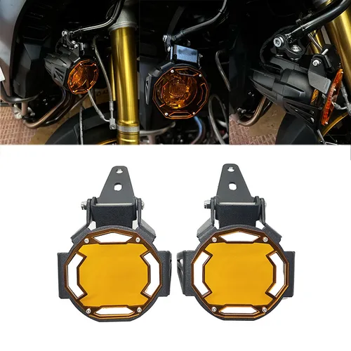 Protector de luz antiniebla para motocicleta, cubierta de lámpara para BMW R1200GS LC R1250GS Adventure R1250 GSA F800GS F750GS F850GS ADV