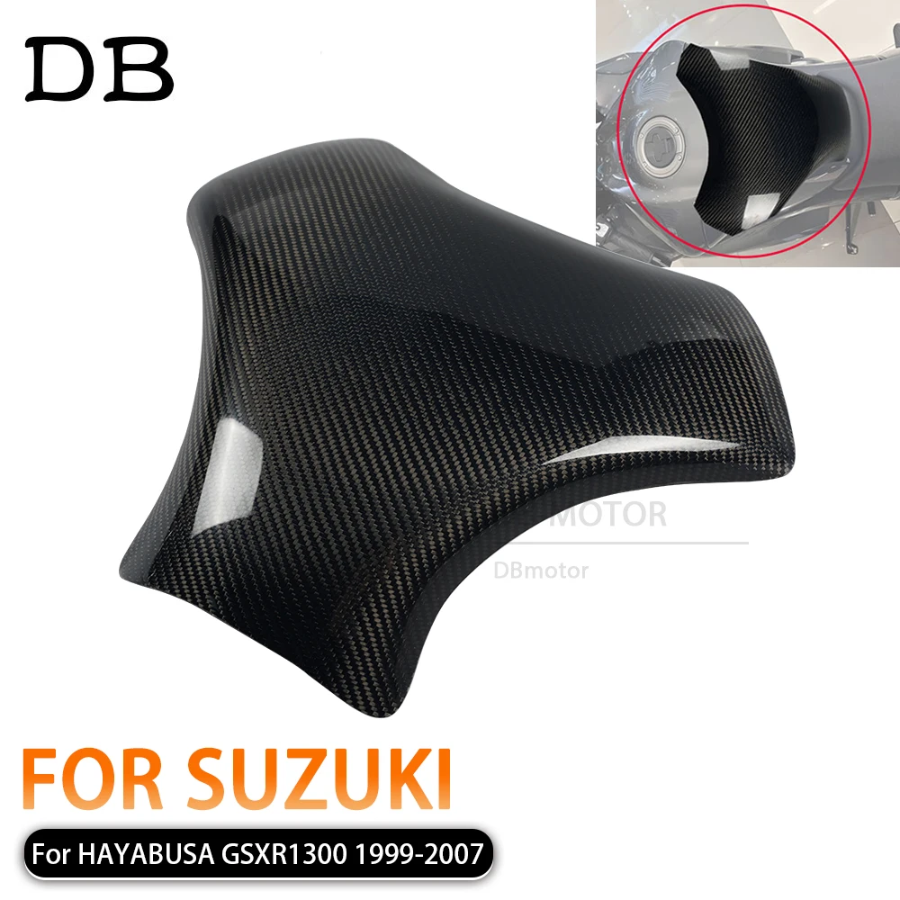 

Carbon Fiber Fuel Gas Tank Cover Protector For SUZUKI HAYABUSA GSXR1300 GSX-R GSXR 1300 1999 2000 - 2007 Motorcycle Accessories