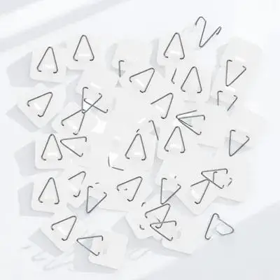 

100 Pcs Display Stand Multifunctional Hook Plate Hanger Hooks for Hanging Plastic