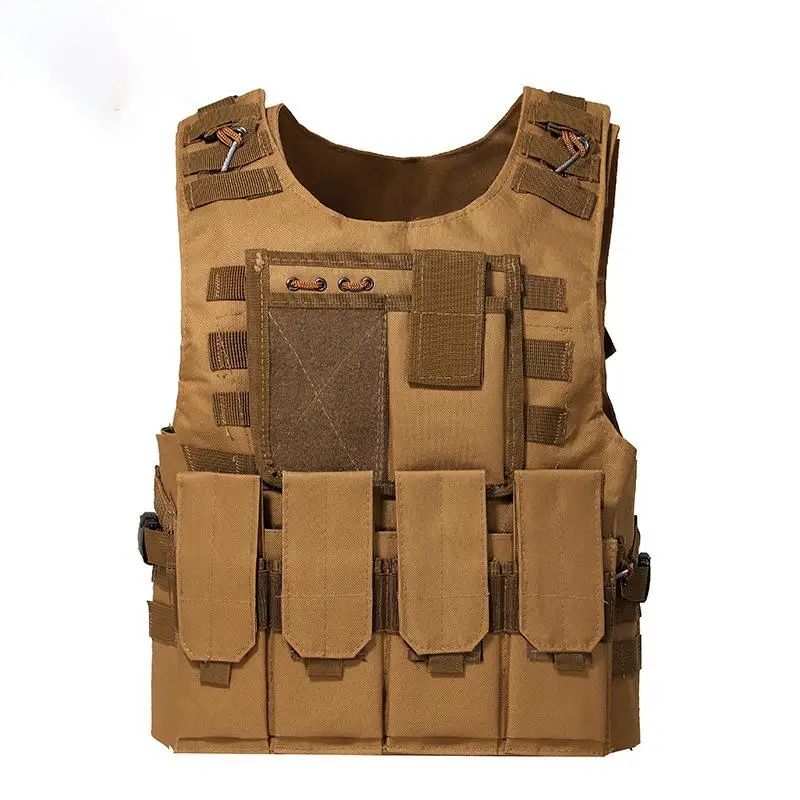 Gilet tactique pour passionnés de militaire, gilet de terrain amphibie CS, gilet de camouflage multifonctionnel pour l'extérieur, équipement tactique