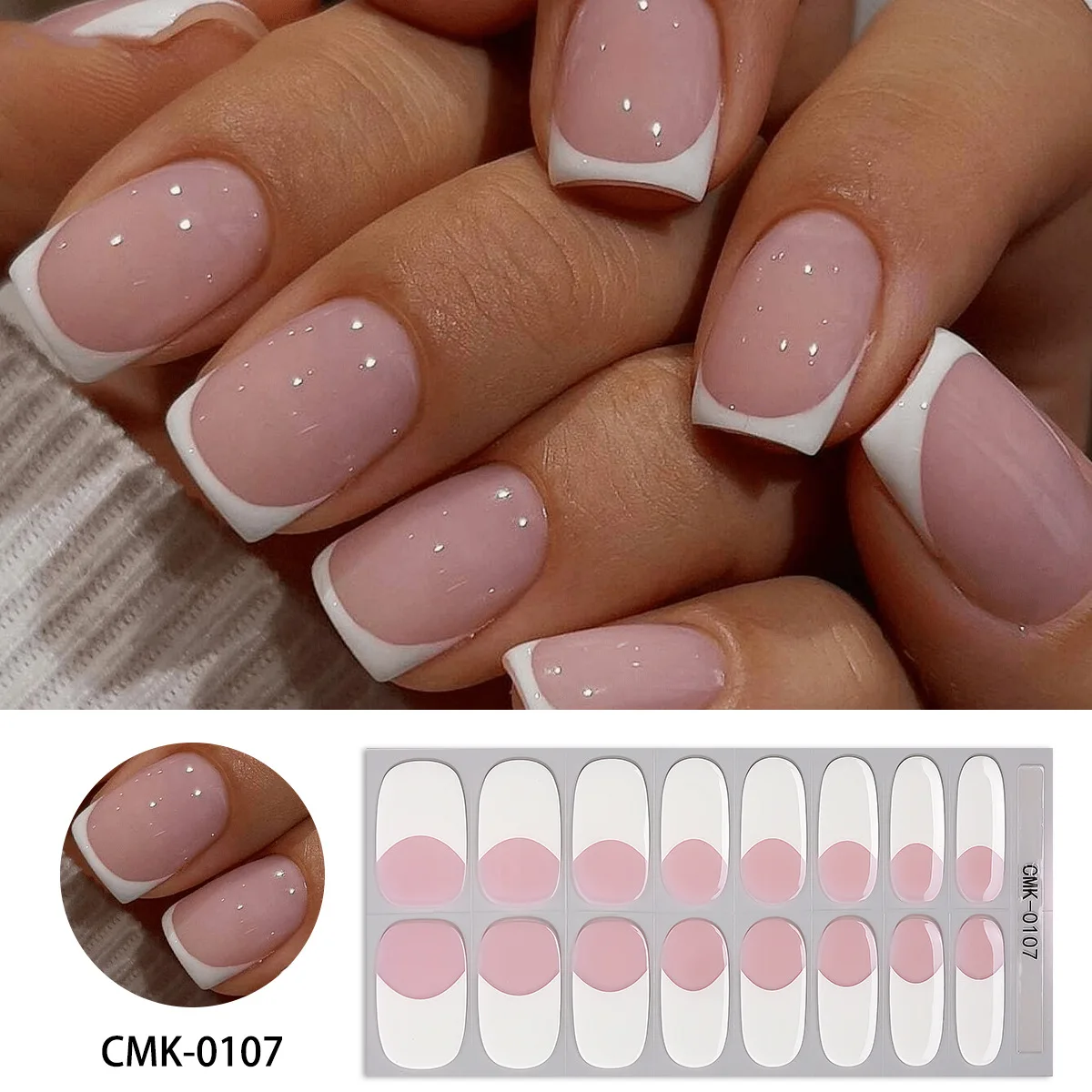 1Pcs White French U…