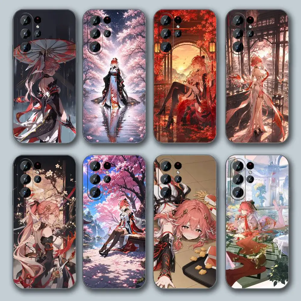 Wuthering Waves changli  Phone Case For Samsung Galaxy S26 Ultra Samsung Galaxy S26 Plus S 26  Liquid Silicone Cover Samsung