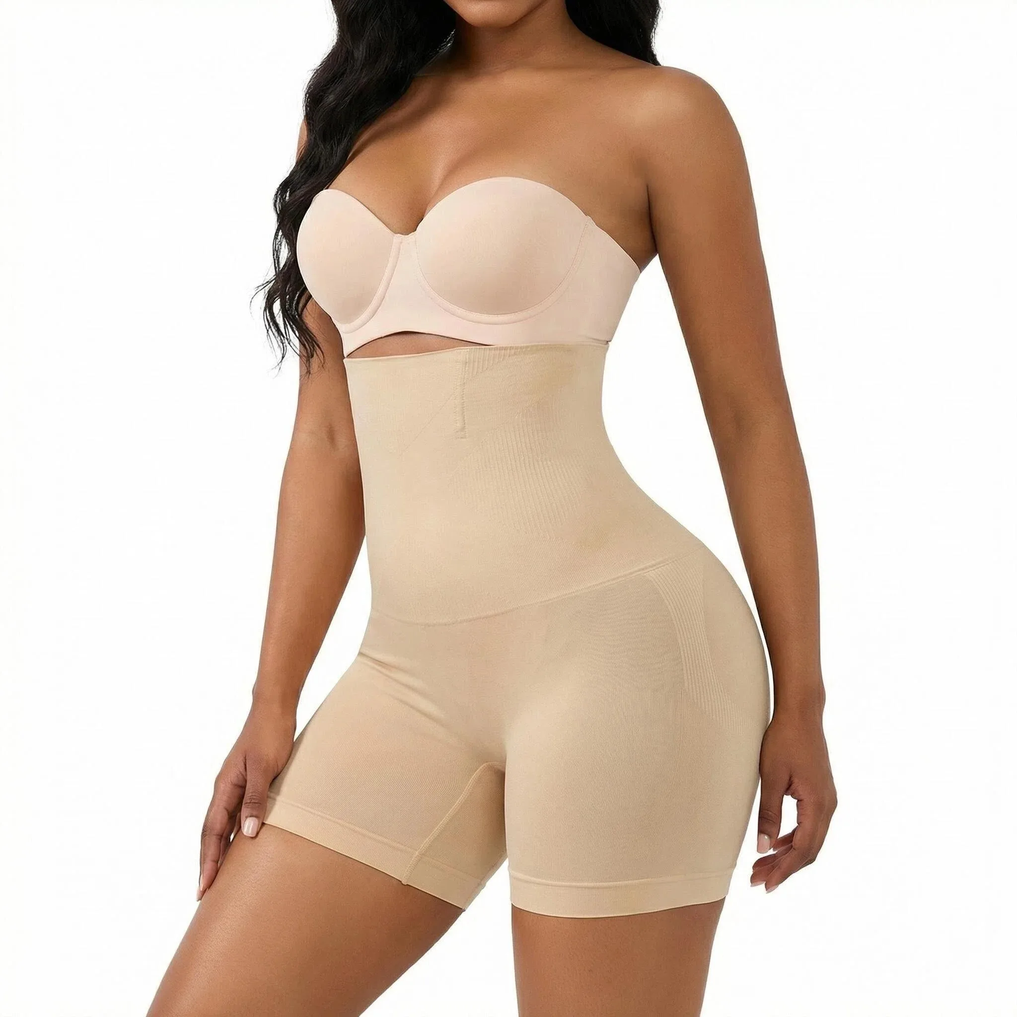 Shorts Moldeadores ShapeWear - Ropa Interior Reductora y Moldeadora para Mujer, Levanta Glúteos, Cintura Alta