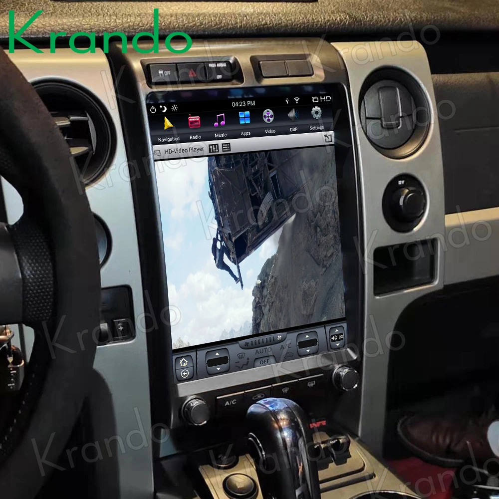 Krando 13 ''Telsa راديو السيارة Carplay أندرويد راديو السيارات لفورد F150 رابتور 2013-2014 سيارة الوسائط المتعددة لتحديد المواقع 4G autoradio #4