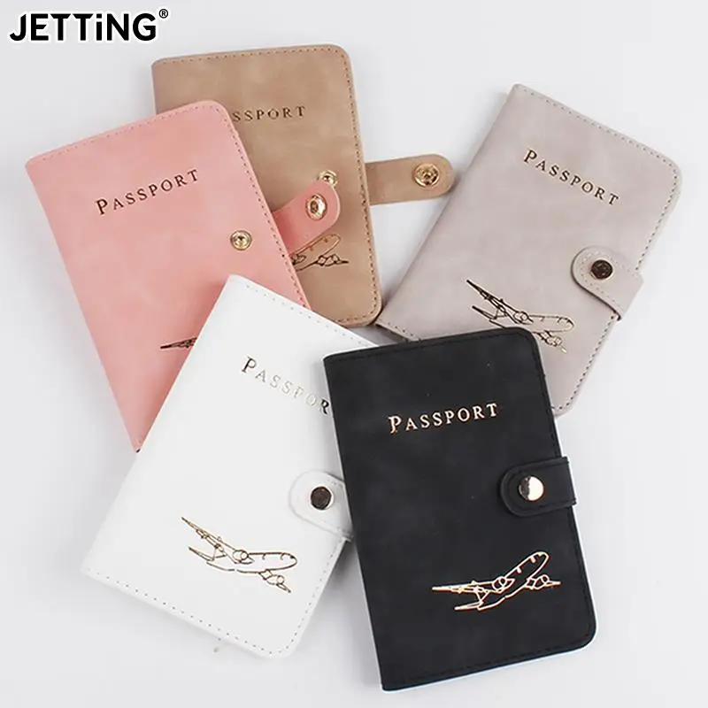 

PU Leather Passport Holder Covers Case Waterproof Travel Credit Card Wallet Cute Passport Book For Women/Men Passport Cover